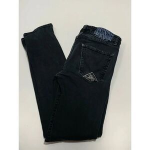 Roy Roger's Women's Superior Black Denim Slim Fit Jeans Size 30
